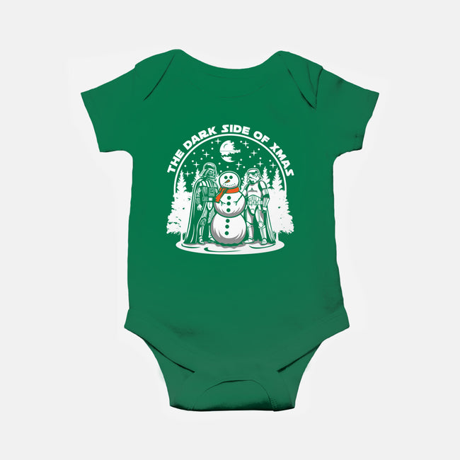 The Dark side Of Xmas-Baby-Basic-Onesie-SuperEdu