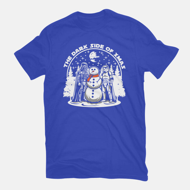 The Dark side Of Xmas-Womens-Fitted-Tee-SuperEdu