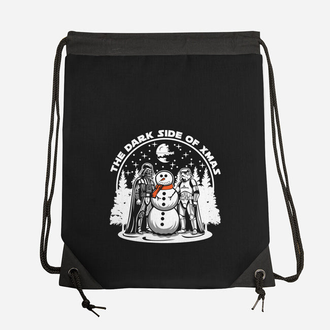 The Dark side Of Xmas-None-Drawstring-Bag-SuperEdu
