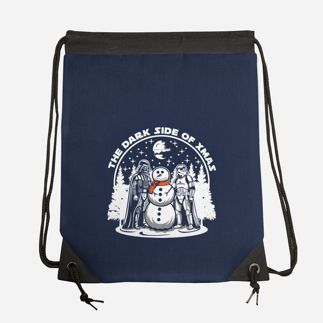 The Dark side Of Xmas-None-Drawstring-Bag-SuperEdu