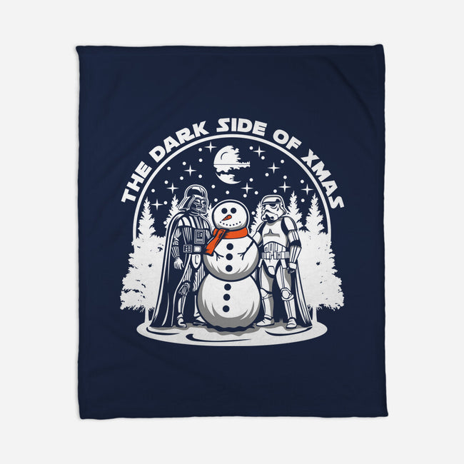The Dark side Of Xmas-None-Fleece-Blanket-SuperEdu