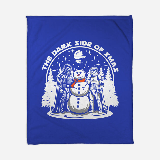 The Dark side Of Xmas-None-Fleece-Blanket-SuperEdu