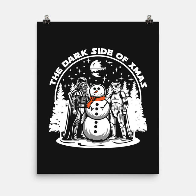 The Dark side Of Xmas-None-Matte-Poster-SuperEdu
