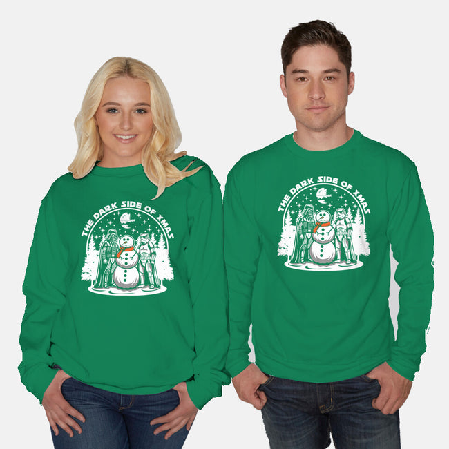 The Dark side Of Xmas-Unisex-Crew Neck-Sweatshirt-SuperEdu