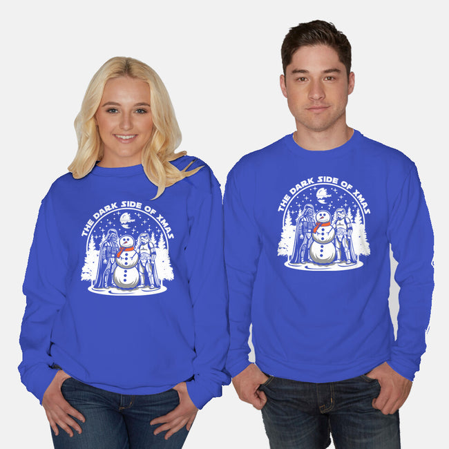 The Dark side Of Xmas-Unisex-Crew Neck-Sweatshirt-SuperEdu