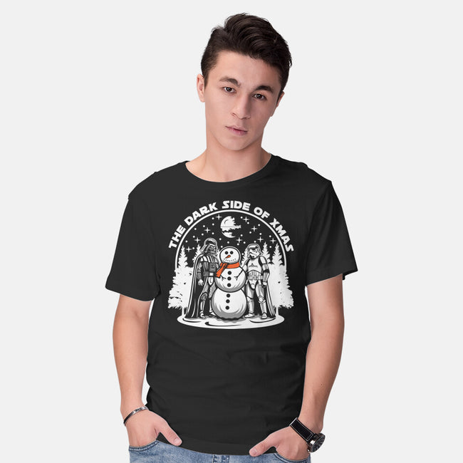 The Dark side Of Xmas-Mens-Basic-Tee-SuperEdu