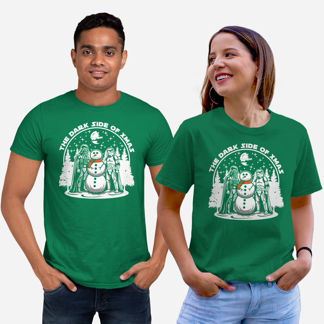 The Dark side Of Xmas-Unisex-Basic-Tee-SuperEdu