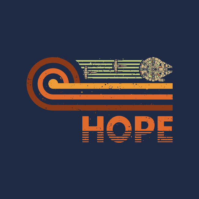 Retro Vintage Hope-None-Fleece-Blanket-retrodivision