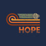 Retro Vintage Hope-None-Fleece-Blanket-retrodivision