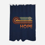 Retro Vintage Hope-None-Polyester-Shower Curtain-retrodivision