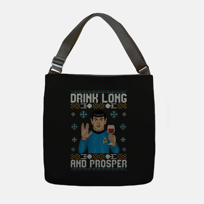 Drink Long And Prosper-None-Adjustable Tote-Bag-NMdesign