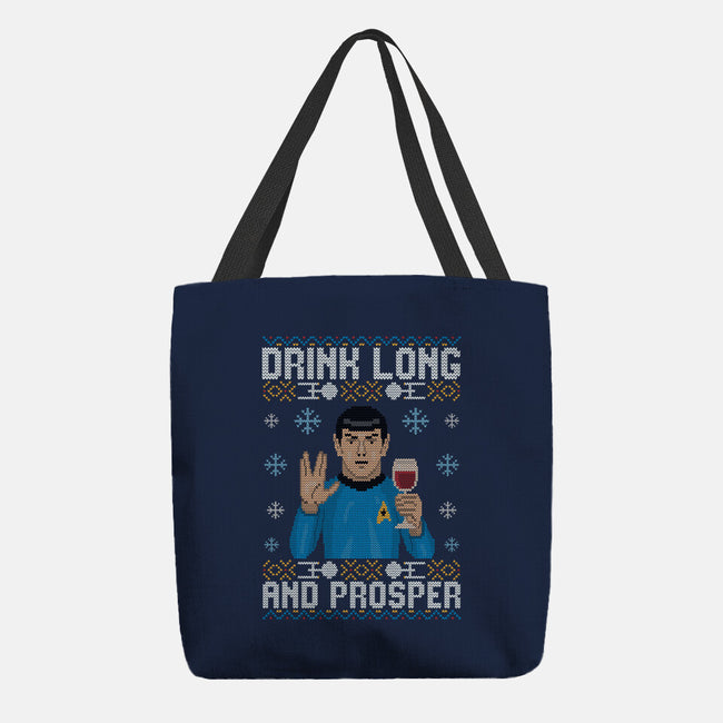 Drink Long And Prosper-None-Basic Tote-Bag-NMdesign