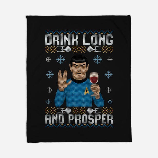 Drink Long And Prosper-None-Fleece-Blanket-NMdesign