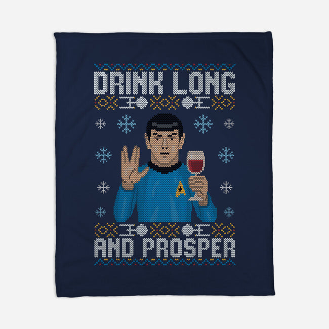 Drink Long And Prosper-None-Fleece-Blanket-NMdesign