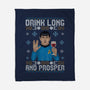 Drink Long And Prosper-None-Fleece-Blanket-NMdesign