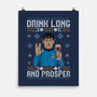 Drink Long And Prosper-None-Matte-Poster-NMdesign