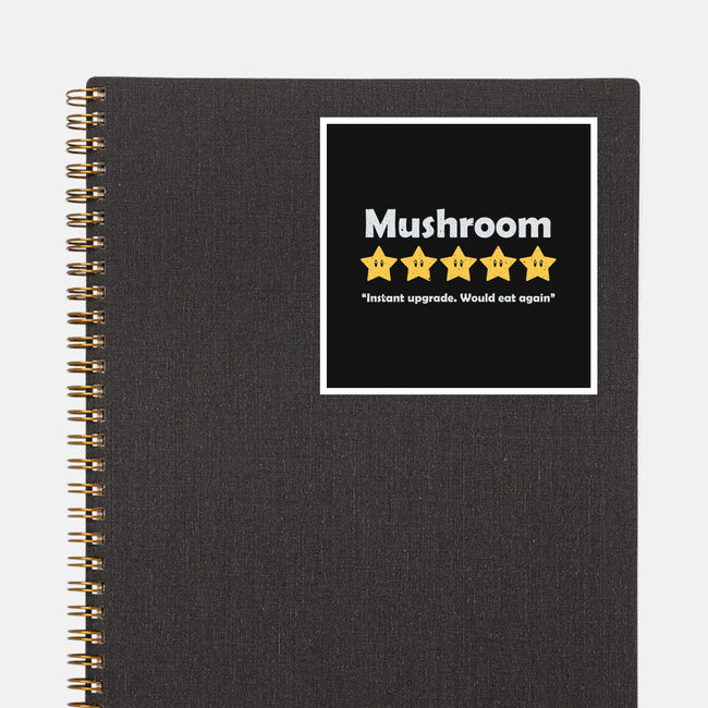 Mushroom Review-None-Glossy-Sticker-NMdesign