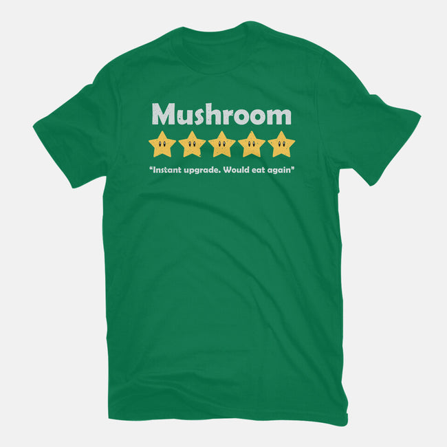 Mushroom Review-Womens-Basic-Tee-NMdesign