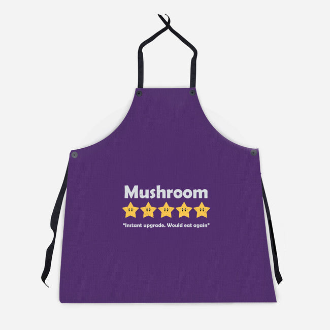 Mushroom Review-Unisex-Kitchen-Apron-NMdesign