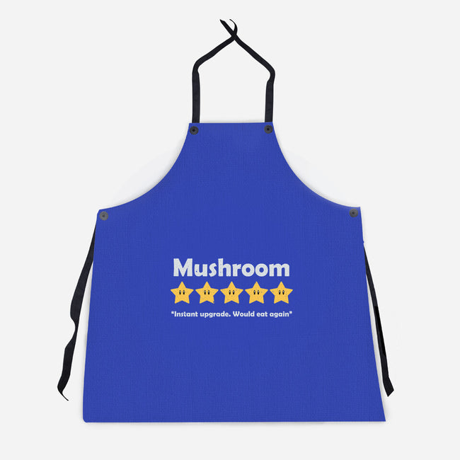 Mushroom Review-Unisex-Kitchen-Apron-NMdesign