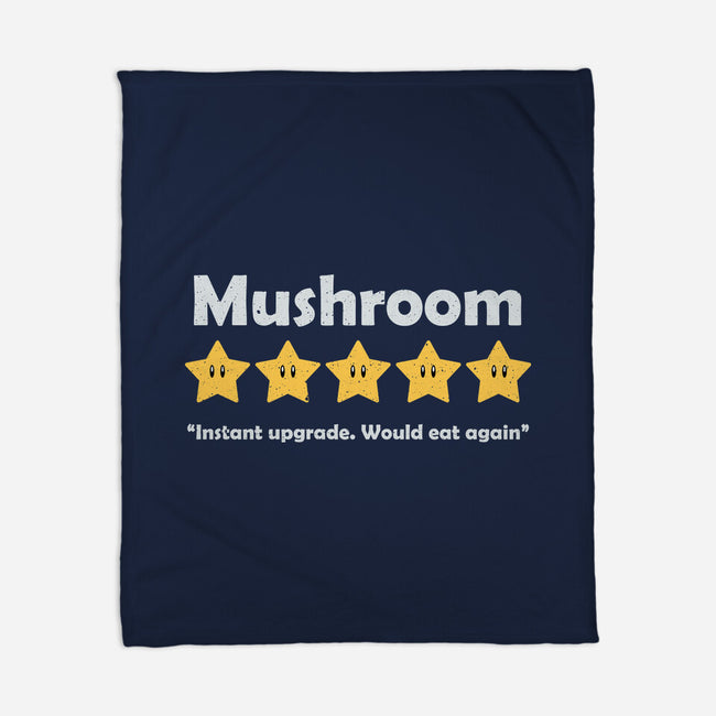 Mushroom Review-None-Fleece-Blanket-NMdesign