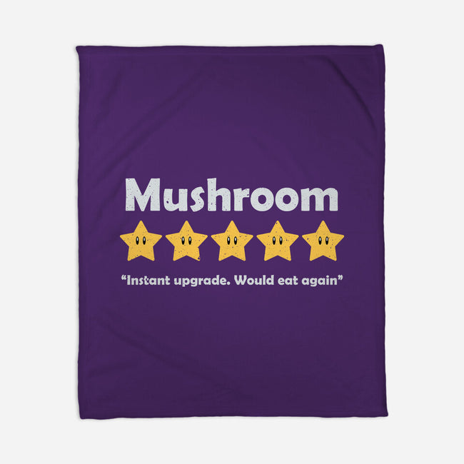 Mushroom Review-None-Fleece-Blanket-NMdesign