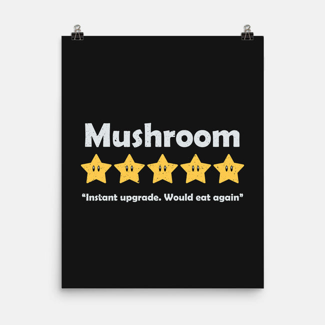 Mushroom Review-None-Matte-Poster-NMdesign