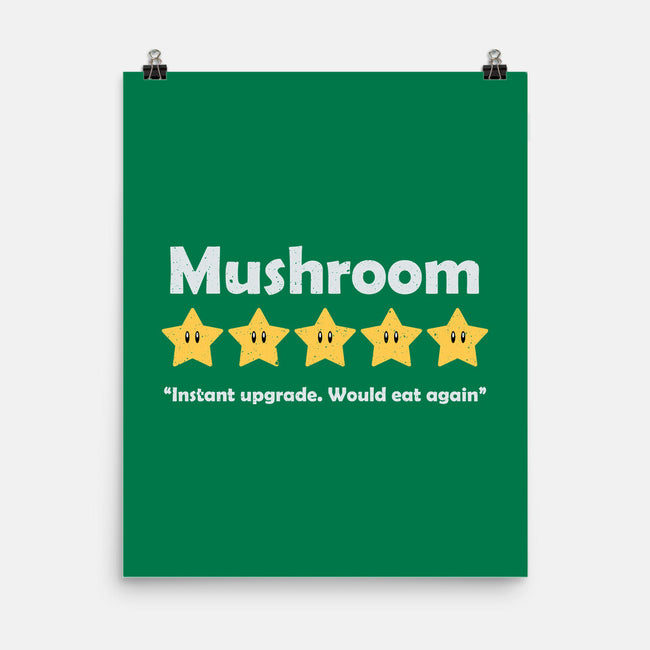 Mushroom Review-None-Matte-Poster-NMdesign