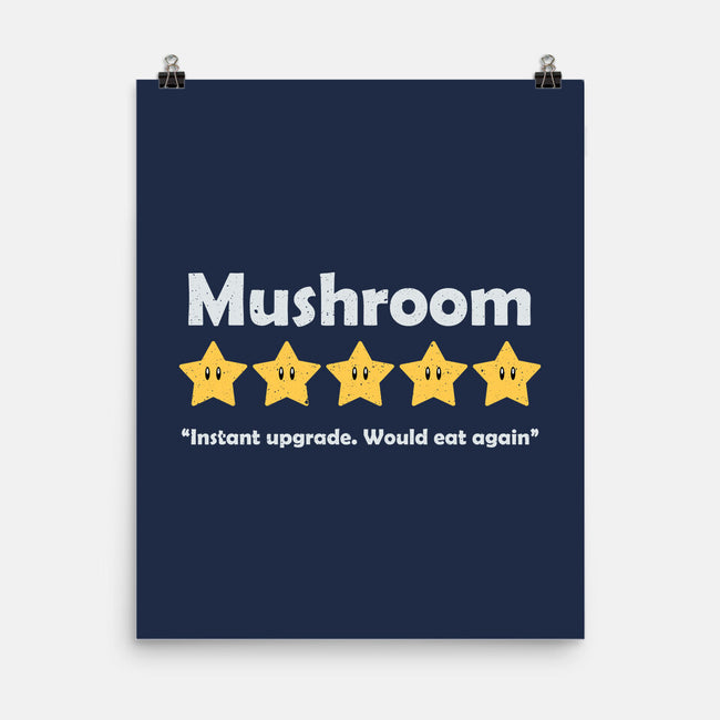 Mushroom Review-None-Matte-Poster-NMdesign