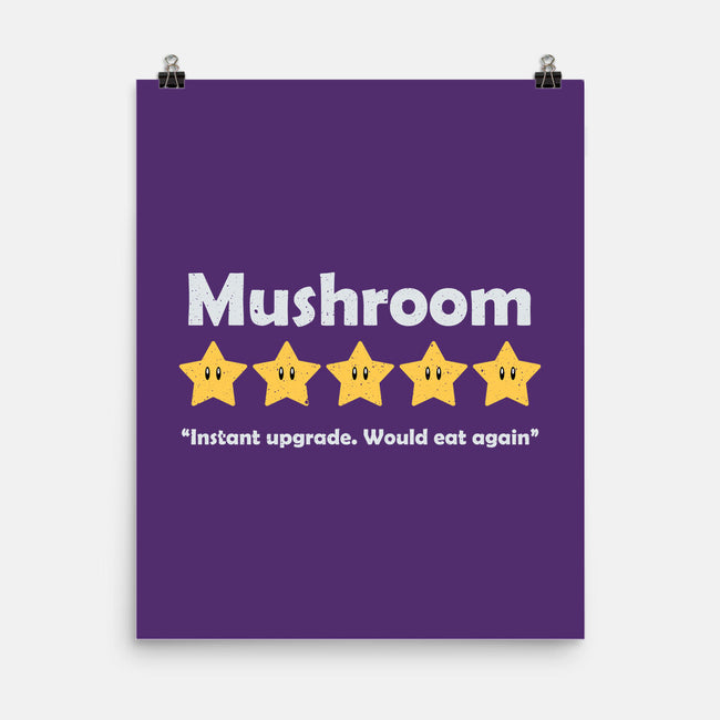 Mushroom Review-None-Matte-Poster-NMdesign