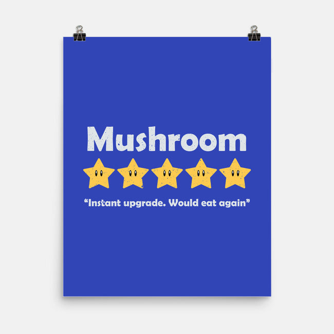 Mushroom Review-None-Matte-Poster-NMdesign