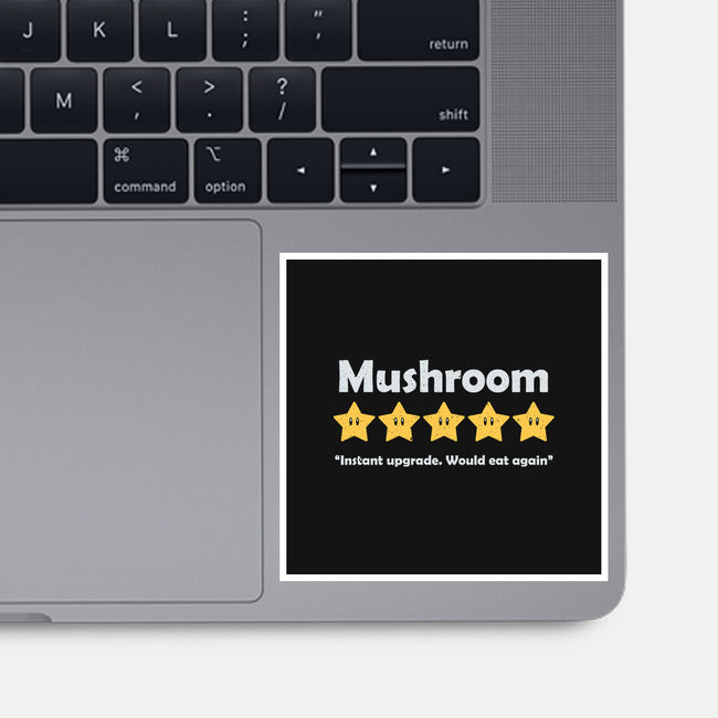 Mushroom Review-None-Glossy-Sticker-NMdesign