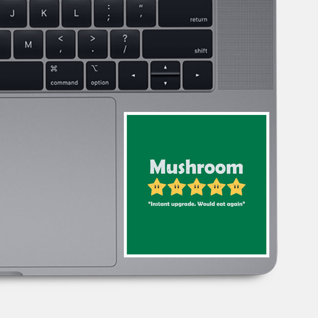 Mushroom Review-None-Glossy-Sticker-NMdesign