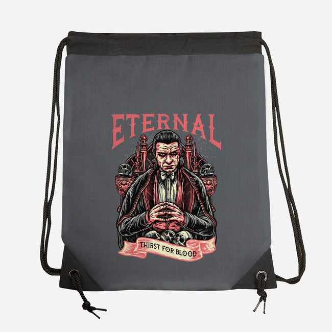 Eternal Thirst-None-Drawstring-Bag-glitchygorilla