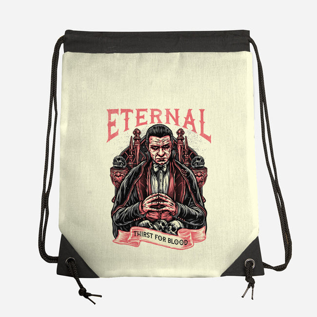 Eternal Thirst-None-Drawstring-Bag-glitchygorilla