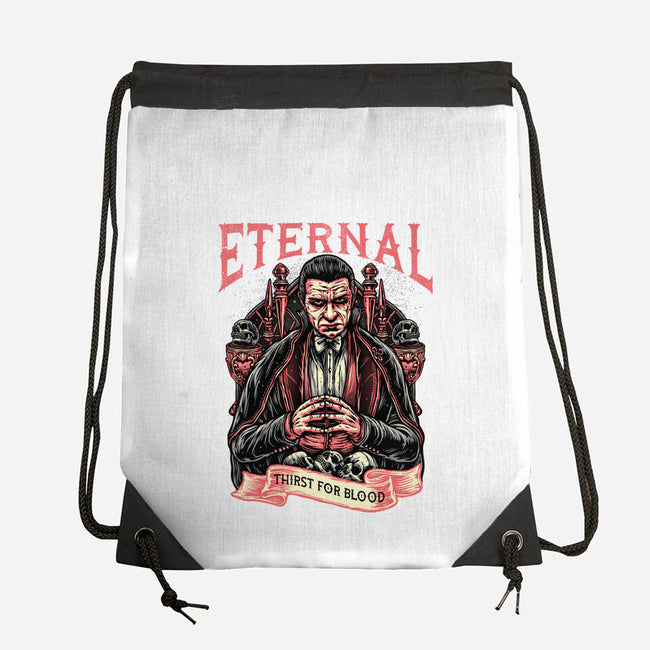Eternal Thirst-None-Drawstring-Bag-glitchygorilla