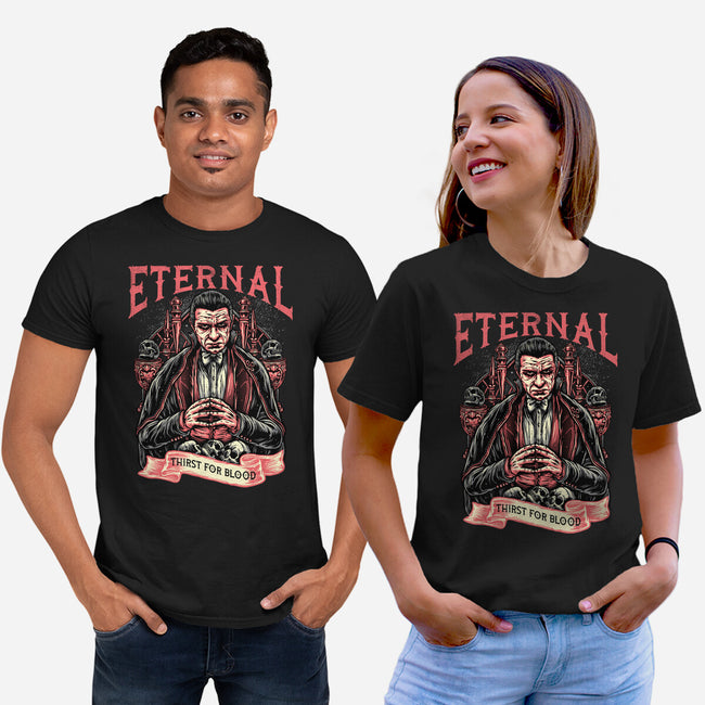 Eternal Thirst-Unisex-Basic-Tee-glitchygorilla