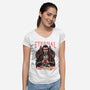 Eternal Thirst-Womens-V-Neck-Tee-glitchygorilla
