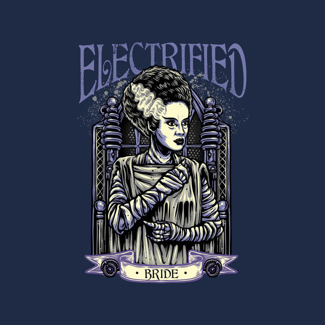 Electrified Bride-Mens-Long Sleeved-Tee-glitchygorilla