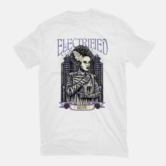 Electrified Bride-Mens-Heavyweight-Tee-glitchygorilla