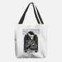 Electrified Bride-None-Basic Tote-Bag-glitchygorilla