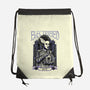 Electrified Bride-None-Drawstring-Bag-glitchygorilla
