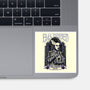 Electrified Bride-None-Glossy-Sticker-glitchygorilla