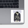 Electrified Bride-None-Glossy-Sticker-glitchygorilla