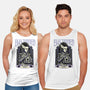 Electrified Bride-Unisex-Basic-Tank-glitchygorilla