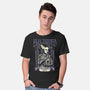 Electrified Bride-Mens-Basic-Tee-glitchygorilla