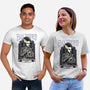 Electrified Bride-Unisex-Basic-Tee-glitchygorilla