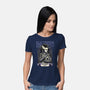 Electrified Bride-Womens-Basic-Tee-glitchygorilla