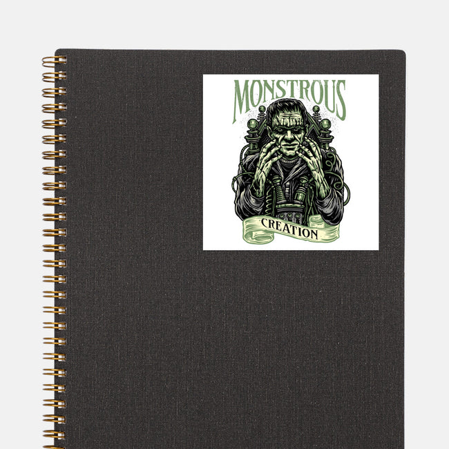 Monstrous Creation-None-Glossy-Sticker-glitchygorilla