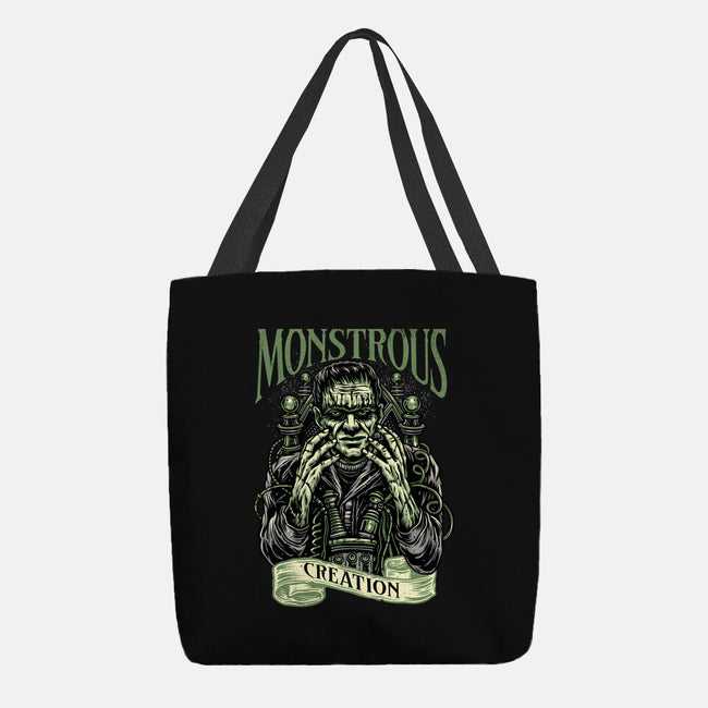 Monstrous Creation-None-Basic Tote-Bag-glitchygorilla